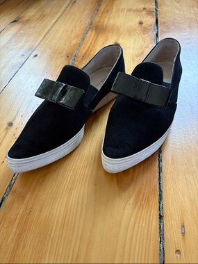All Black Tux Loafers